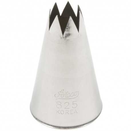 Ateco 825 Ateco 825 - Open Star Pastry Tip .44'' Opening Diameter- Stainless Steel Open Star Pastry Tips Ateco 825 Ateco 825 - Open Star Pastry Tip .44'' Opening Diameter- Stainless Steel Open Star Pastry Tips