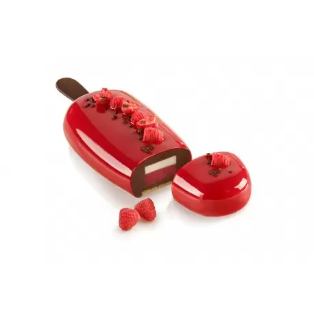 Silikomart Stecco 01 XXL Ice Cream Cake Pop Mold - 95 x 185 x 58 mm - 765 mL Silikomart Stecco 01 XXL Ice Cream Cake Pop Mold - 95 x 185 x 58 mm - 765 mL