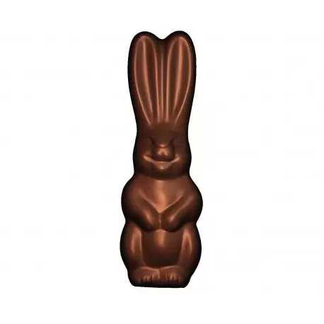 Cabrellon 6691 Chocolate Rabbit Polycarbonate Mold - 131 x 41 mm - 6 x 1 cavity - 275 x 175 mm Easter Molds Cabrellon 6691 Chocolate Rabbit Polycarbonate Mold - 131 x 41 mm - 6 x 1 cavity - 275 x 175 mm Easter Molds