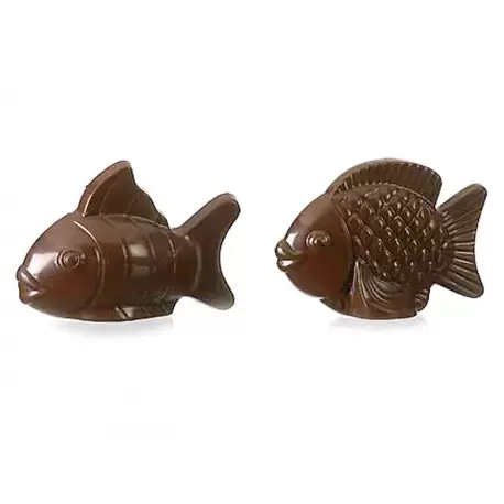 Cabrellon 10407 Polycarbonate Chocolate Tropical Fish Mold - 114 x 77.5 mm - 2 x 2 cavity - 275x175 mm Themed Molds Cabrellon 10407 Polycarbonate Chocolate Tropical Fish Mold - 114 x 77.5 mm - 2 x 2 cavity - 275x175 mm Themed Molds