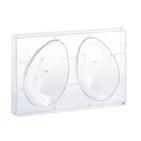 Martellato 20U502 Polycarbonate Chocolate Easter Egg Mold - DIAMOND - 99 x 150 mm - 210gr - 2 cavities for 1 whole egg Easter... Martellato 20U502 Polycarbonate Chocolate Easter Egg Mold - DIAMOND - 99 x 150 mm - 210gr - 2 cavities for 1 whole egg Easter...