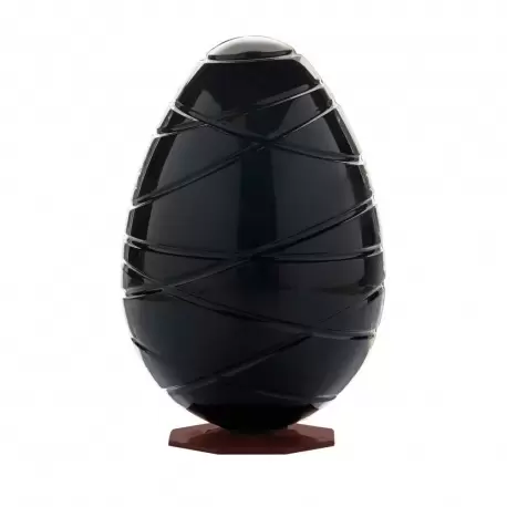 Martellato 20U504 Polycarbonate Chocolate Easter Egg Mold - BOND- 101 x 150 mm - 210gr - 2 cavities for 1 whole egg Easter Molds Martellato 20U504 Polycarbonate Chocolate Easter Egg Mold - BOND- 101 x 150 mm - 210gr - 2 cavities for 1 whole egg Easter Molds