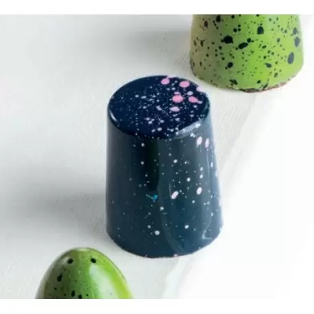 Martellato MA1045 Polycarbonate Chocolate Praline Mold - THIMBLE - 23 x 28.5mm - 11.5gr - 28 cavity Modern Shaped Molds Martellato MA1045 Polycarbonate Chocolate Praline Mold - THIMBLE - 23 x 28.5mm - 11.5gr - 28 cavity Modern Shaped Molds