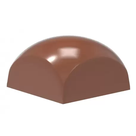 Chocolate World CW2435 Polycarbonate Square Sphere Chocolate Mold by Alexandre Bourdeaux 25.5 x 25.5 x 15 mm - 4 x 8 pc - 9 g... Chocolate World CW2435 Polycarbonate Square Sphere Chocolate Mold by Alexandre Bourdeaux 25.5 x 25.5 x 15 mm - 4 x 8 pc - 9 g...