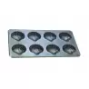 Premium Non-Stick Exopan Sea Shells Madeleine Mold - 65 mm - 8 Cavity - 33 x 18 cm - Mallard Ferriere