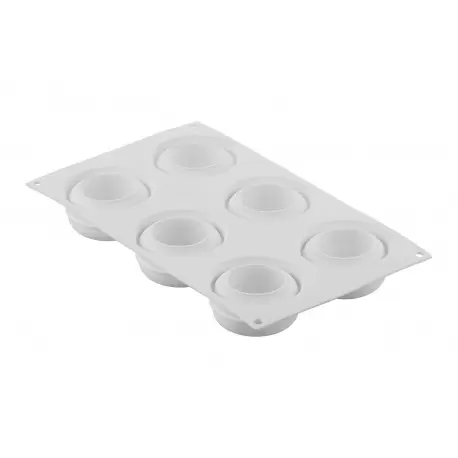 Silikomart Professional Mistery95 Mold Conceived with Grégoire Berger - 35x66mm - 6 cavity Silikomart Professional Mistery95 Mold Conceived with Grégoire Berger - 35x66mm - 6 cavity