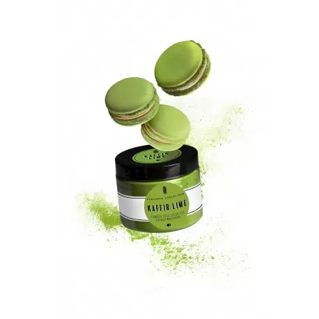 Pastry Chef's Boutique EC50-KL Kaffir Lime - Elegance Collection Powder Food Color for French Macarons - Kaffir Lime - 50gr -... Pastry Chef's Boutique EC50-KL Kaffir Lime - Elegance Collection Powder Food Color for French Macarons - Kaffir Lime - 50gr -...