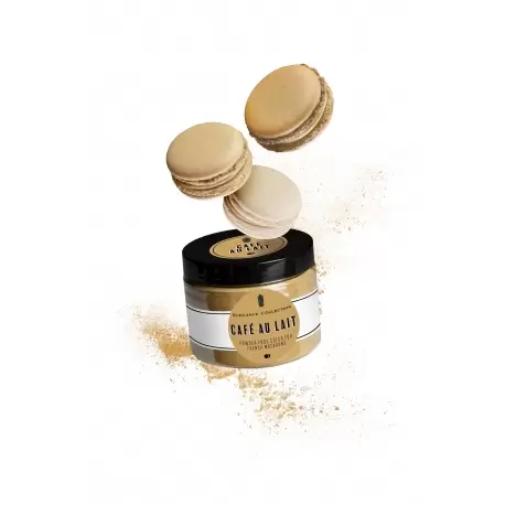 Pastry Chef's Boutique EC50-CL Café au Lait - Elegance Collection Powder Food Color for French Macarons - Café au Lait - 50gr... Pastry Chef's Boutique EC50-CL Café au Lait - Elegance Collection Powder Food Color for French Macarons - Café au Lait - 50gr...