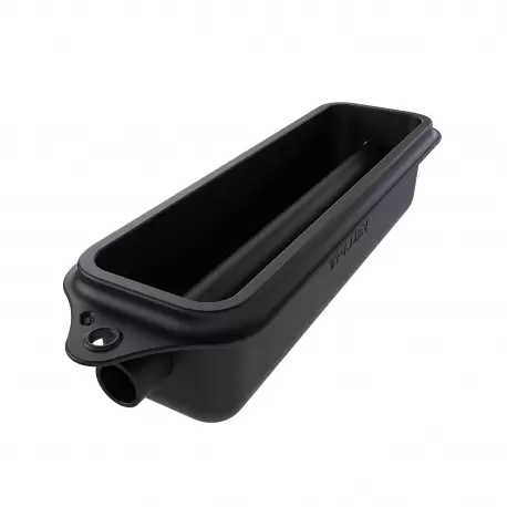 Silikomart Professional Kyoto 800 TPlus Travel Cake Mold with Insert by Laurent Moreno - 230 x 60 x 60 mm - 800 mL - 1 Cavity Silikomart Professional Kyoto 800 TPlus Travel Cake Mold with Insert by Laurent Moreno - 230 x 60 x 60 mm - 800 mL - 1 Cavity