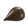 Pastry Chef's Boutique PCB506 Polycarbonate Water/ Rain Droplet Chocolate Mold - 43x30x16mm - 10gr - 3x7 Cavity - 275x135x24m...
