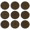 Pastry Chef's Boutique PCB109 Polycarbonate Round Disc Multi Design Caraques Chocolate Mold - 44x4mm - 6gr - 2x5 Cavity - 275...