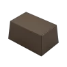 Pastry Chef's Boutique PCB715 Polycarbonate Traditional Rectangular Praline Chocolate Mold - 31x20x15mm - 10gr - 4x10 Cavity ...