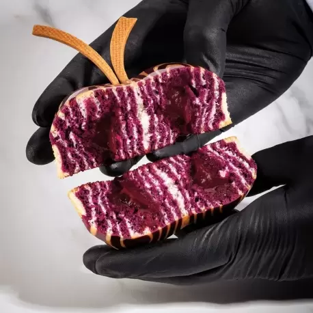 Pavoni XF55 Microperforated Stainless Steel Papillon Butterfly Viennoiserie Tart Ring by Johan Martin - 109 x 82 x 45 mm Brea... Pavoni XF55 Microperforated Stainless Steel Papillon Butterfly Viennoiserie Tart Ring by Johan Martin - 109 x 82 x 45 mm Brea...