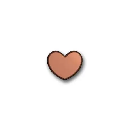Cabrellon 17554 Polycarbonate Flat Heart Chocolate Mold - 39.6 mm x 32.8 mm x 4mm H - 3 x 5 cavity - 4.5gr Valentine's Molds Cabrellon 17554 Polycarbonate Flat Heart Chocolate Mold - 39.6 mm x 32.8 mm x 4mm H - 3 x 5 cavity - 4.5gr Valentine's Molds