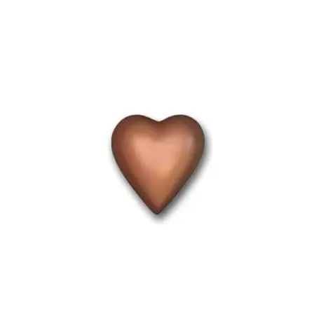 Cabrellon 6528 Polycarbonate Chocolate Heart Mold - 21 mm x 19 mm x 8 mm H - 6 x 10 cavity - 2 gr Valentine's Molds Cabrellon 6528 Polycarbonate Chocolate Heart Mold - 21 mm x 19 mm x 8 mm H - 6 x 10 cavity - 2 gr Valentine's Molds
