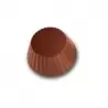 Polycarbonate Large Wavy Edged Chocolate Cup Mold - 65 mm x 30 mm - 8 cavity - 85 gr