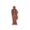Cabrellon 16102Z Polycarbonate Soccer Player Double Chocolate Mold - 150 x 52 mm - Makes 6 Full 3D Soccer Player Objects Them...