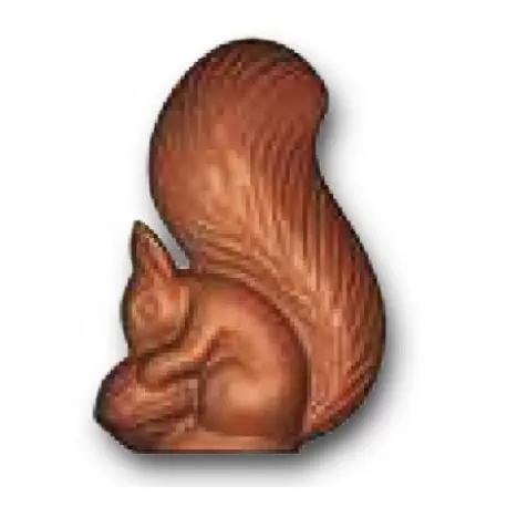 Polycarbonate Squirrel Chocolate Mold - 149 x 105 mm - 2 x 1 Cavity - 275 x 175 mm Polycarbonate Squirrel Chocolate Mold - 149 x 105 mm - 2 x 1 Cavity - 275 x 175 mm