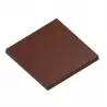 Polycarbonate Tablet Square Base Chocolate Mold - 80 x 80 x 6.5 mm - 1 x 3 cavity - 50 gr - Chocolat Form