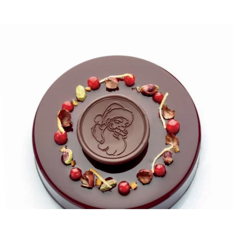 Martellato 20FH38L Martellato Santa Claus Christmas Chocolate Decoration Stamp Tool by Frank Haasnoot - 6cm Chocolate Stamps Martellato 20FH38L Martellato Santa Claus Christmas Chocolate Decoration Stamp Tool by Frank Haasnoot - 6cm Chocolate Stamps