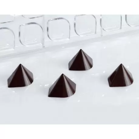 Martellato MA1047 Professional Polycarbonate VIP Mount Praline Mold by Philip Khoury - 32 mm x 32 mm h x 23 mm - 24 cavity - ... Martellato MA1047 Professional Polycarbonate VIP Mount Praline Mold by Philip Khoury - 32 mm x 32 mm h x 23 mm - 24 cavity - ...