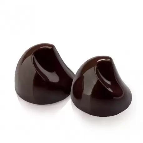 Martellato MA1052 Professional Polycarbonate VIP Dune Praline Mold by Chef Bourgi - 31 mm h x 21 mm - 24 cavity - 10 gr Moder... Martellato MA1052 Professional Polycarbonate VIP Dune Praline Mold by Chef Bourgi - 31 mm h x 21 mm - 24 cavity - 10 gr Moder...
