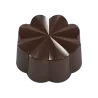 Pastry Chef's Boutique PCB464 Polycarbonate Geometric Clover Flower Praline Chocolate Mold - 30x14mm - 10gr - 4x7 Cavity - 27...