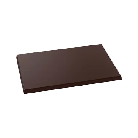 Polycarbonate Large Flat Rectangular Base Chocolate Bark Mold - 120x80x5mm - 55gr - 1x3 Cavity - 275x175x25mm Polycarbonate Large Flat Rectangular Base Chocolate Bark Mold - 120x80x5mm - 55gr - 1x3 Cavity - 275x175x25mm