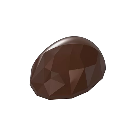 Pastry Chef's Boutique PCB542 Polycarbonate Oval Geometric Egg Shaped Praline Chocolate Mold - 40x30x16mm - 10gr - 4x7 Cavity... Pastry Chef's Boutique PCB542 Polycarbonate Oval Geometric Egg Shaped Praline Chocolate Mold - 40x30x16mm - 10gr - 4x7 Cavity...