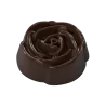 Pastry Chef's Boutique PCB763 Polycarbonate Rose Flower Shaped Praline Chocolate Mold - 37x12mm - 10gr - 4x6 Cavity - 275x175...