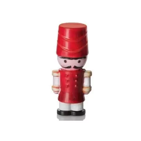 Professional Magnetic 3D Polycarbonate Christmas Toy Soldier Chocolate 3D Two piece Mold - 53 mm x 44 mm h x 120 mm - 35 gr - 4 Professional Magnetic 3D Polycarbonate Christmas Toy Soldier Chocolate 3D Two piece Mold - 53 mm x 44 mm h x 120 mm - 35 gr - 4