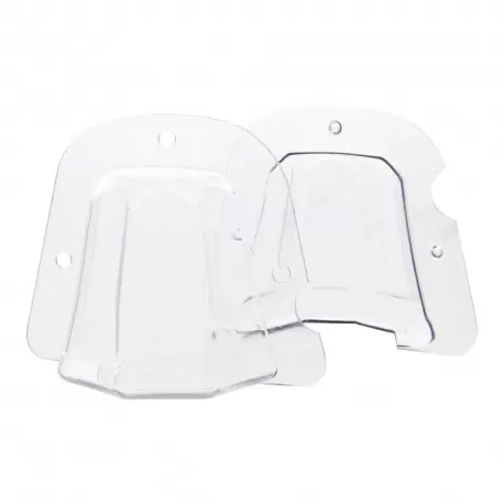 Martellato MAC412S Christmas and New Year Pandoro Thermoformed Chocolate Mold - 92 mm x 85 h mm Thermoformed Chocolate Molds Martellato MAC412S Christmas and New Year Pandoro Thermoformed Chocolate Mold - 92 mm x 85 h mm Thermoformed Chocolate Molds