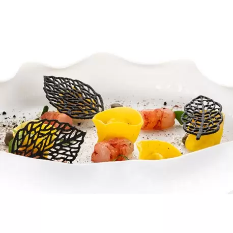 Silikomart Professional Forest Foresta Naturae 24 Leaves Mold - Inspiration by Chef Andrea Valentinetti Silikomart Professional Forest Foresta Naturae 24 Leaves Mold - Inspiration by Chef Andrea Valentinetti