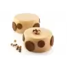 Silikomart SQ060 Cilindri Cylinders Mold - H 35 mm x 70 mm - 24 cavity - 113 ml