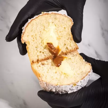 Pavoni XF53 Microperforated Stainless Steel Round Viennoiseries Tart Ring by Johan Martin - Ø mm 90 mm x 45 mm h Bread Ring Pavoni XF53 Microperforated Stainless Steel Round Viennoiseries Tart Ring by Johan Martin - Ø mm 90 mm x 45 mm h Bread Ring