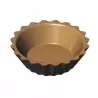 PAVONI Cookmatic Round Tart Shell Plates - Ø 55 mm x 35 mm x 16 mm - 25 Cavity