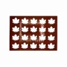 Pastry Chef's Boutique HOJ06520 Silicone Chocolate Decorations Chablons Mat - Small - Autumn Leaves - 6.5 x 5.6 cm - 20 inden...