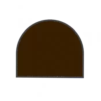 Wood Nerve Arched Yule Log End Decoration Silicone Chablon Mat .5cm - 15 indents