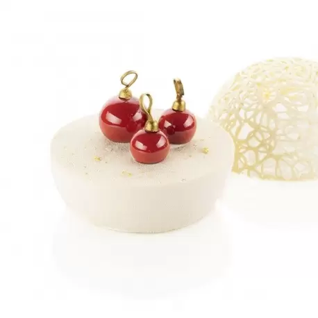 Silikomart Choco Globe Kit Silicone and Tritan Mold - 75 x 150 mm - Silikomart Professional