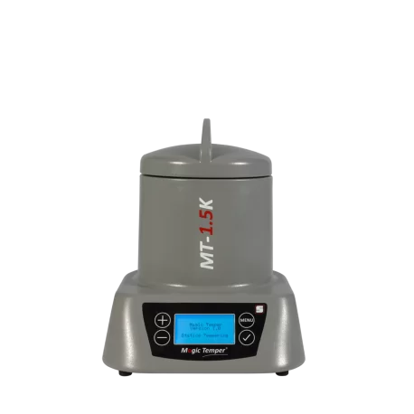 Magic Temper 1.5kg Chocolate Melting Tempering Machine - 150kg - 300kg production Magic Temper 1.5kg Chocolate Melting Tempering Machine - 150kg - 300kg production