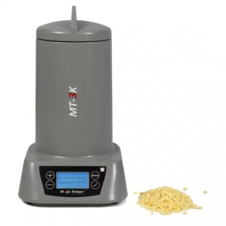 Magic Temper 3kg Chocolate Melting Tempering Machine - 600kg production Magic Temper 3kg Chocolate Melting Tempering Machine - 600kg production