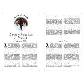 L'Extraordinaire Noël des pâtissiers: 90 recettes de fête - Hardcover - French Language