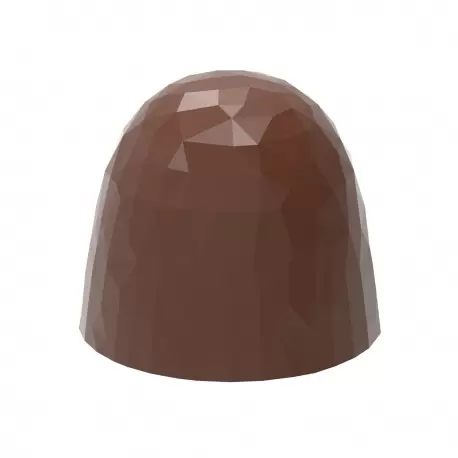 Polycarbonate Faceted Cone Chocolate Dome Mold - 29mm x 29mm x 25mm - 14.5gr - 21 cavity Polycarbonate Faceted Cone Chocolate Dome Mold - 29mm x 29mm x 25mm - 14.5gr - 21 cavity
