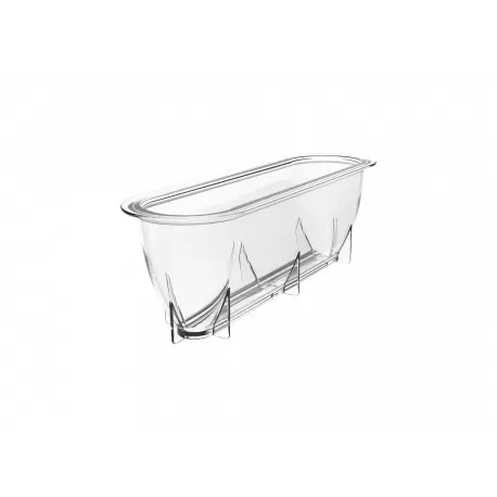 Silikomart Professional Turin 620 Travel Cake Mold - 230mm x 55mm x h75mm - 620ml Silikomart Professional Turin 620 Travel Cake Mold - 230mm x 55mm x h75mm - 620ml