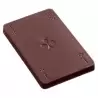 Chocolate World CW1374 Polycarbonate Playing Cards Chocolate Mold - 88mm - 56mm x 8mm - 43gr - 4 cavity Object Mold