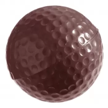Polycarbonate Golf Ball Chocolate Mold - 40mm x 40mm x 20mm - 20gr - 24 cavity