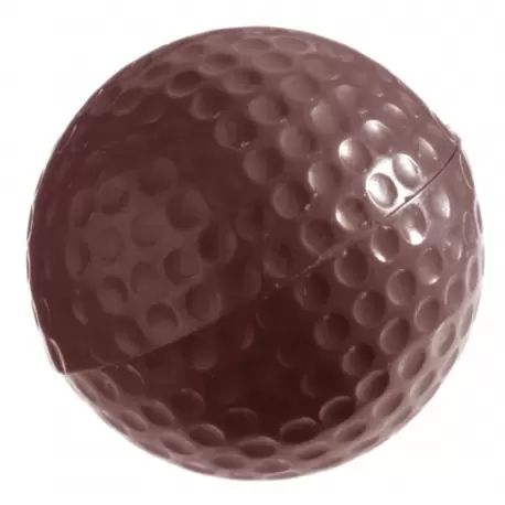Polycarbonate Golf Ball Chocolate Mold - 40mm x 40mm x 20mm - 20gr - 24 cavity - Chocolate World