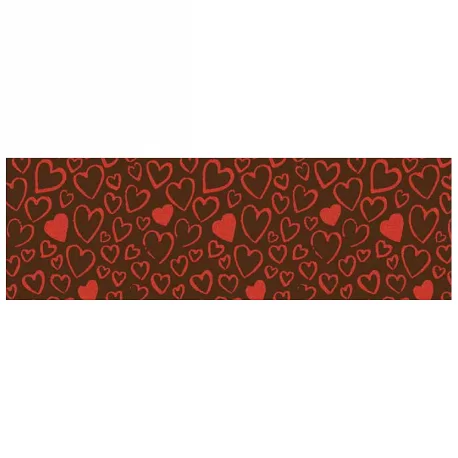 Hearts of Love 2 Chocolate Transfer Sheets - 300 mm x 400 mm - 10 sheets Hearts of Love 2 Chocolate Transfer Sheets - 300 mm x 400 mm - 10 sheets