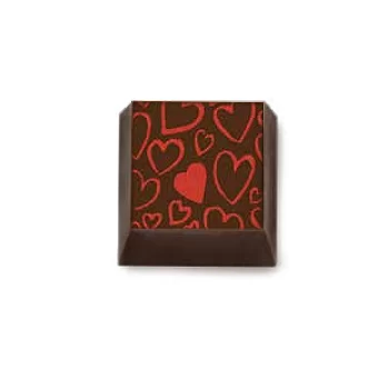 Hearts of Love 2 Chocolate Transfer Sheets - 300 mm x 400 mm - 10 sheets