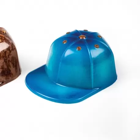 Martellato MA7003 Professional Polycarbonate Snapback Chocolate Mold - 82mm x 59mm x h 37mm - 45gr - 6 cavity Themed Molds Martellato MA7003 Professional Polycarbonate Snapback Chocolate Mold - 82mm x 59mm x h 37mm - 45gr - 6 cavity Themed Molds